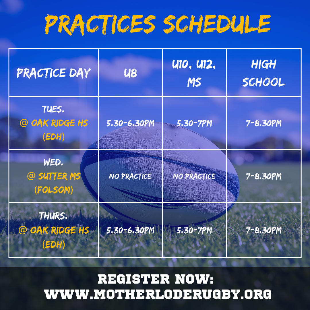 Practice Schedule