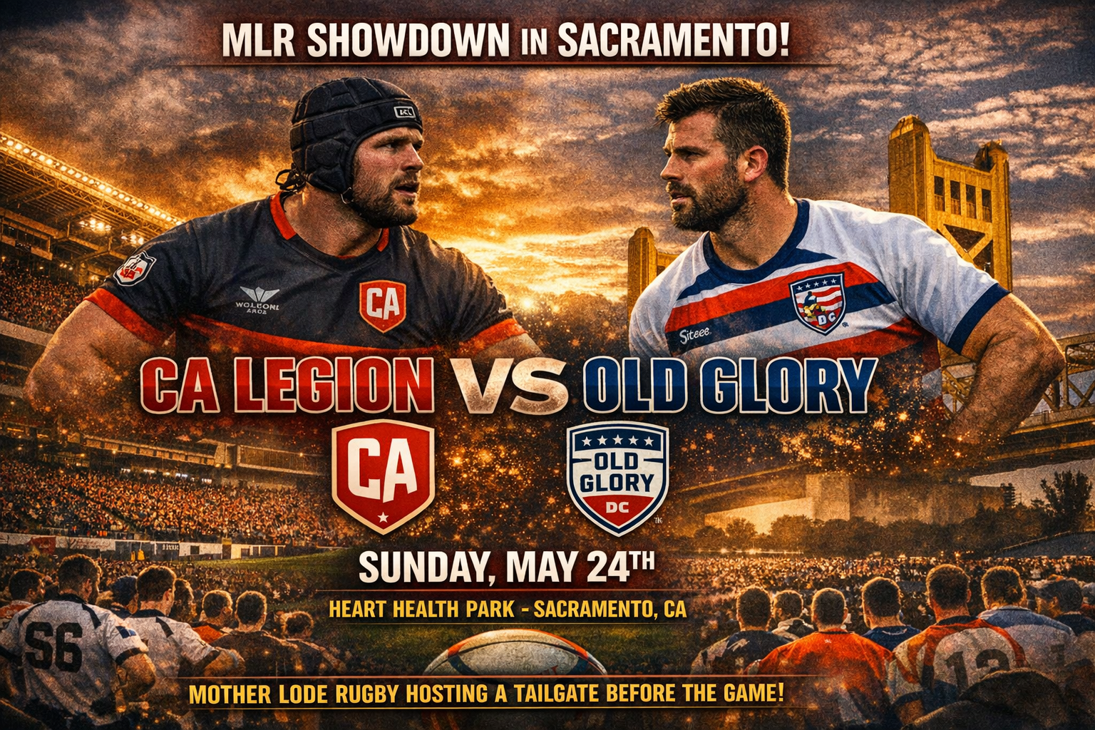 Major League Rugby In Sacramento